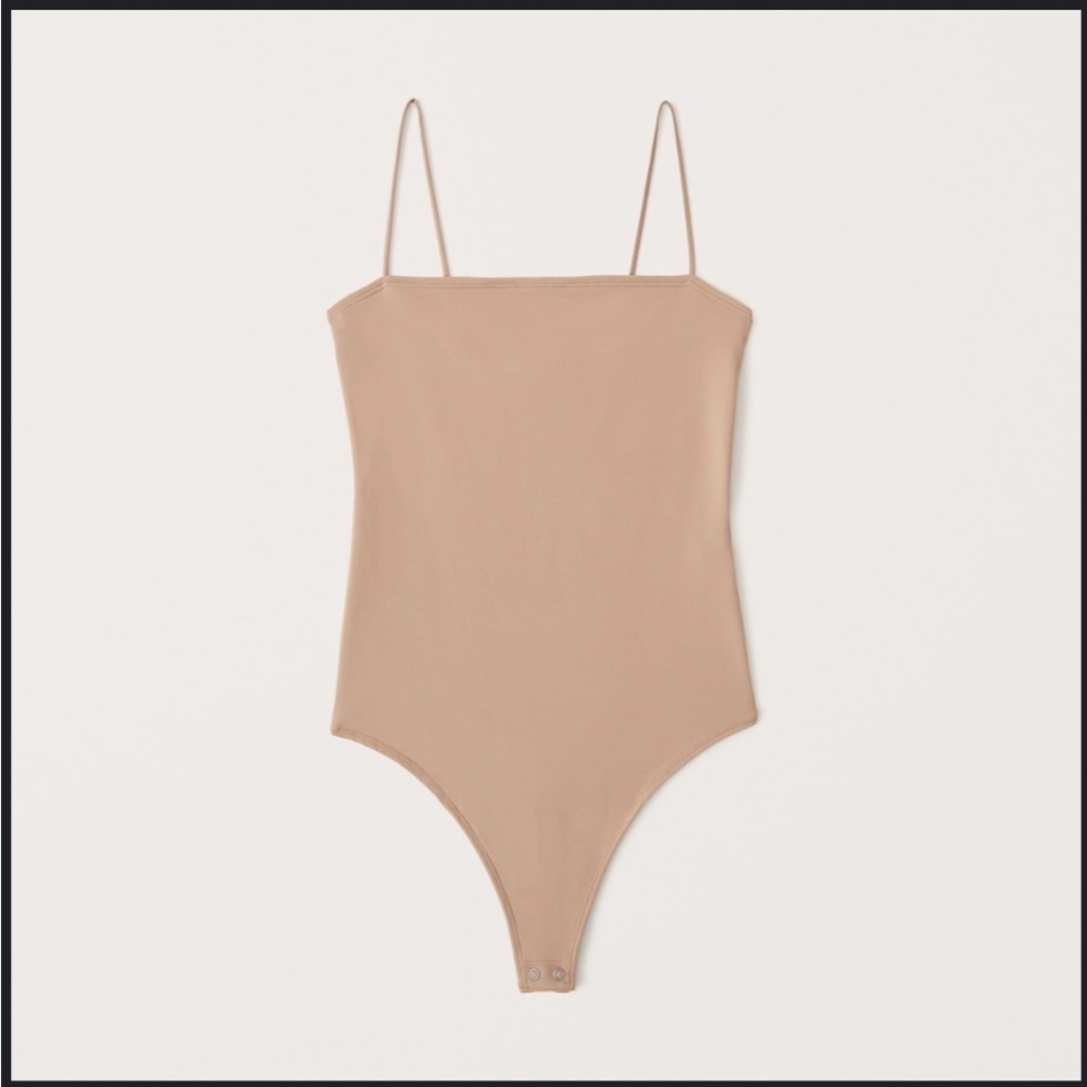 NWOT | Abercrombie & Fitch Seamless Cami Bodysuits (3 pk) - Picture 3 of 6